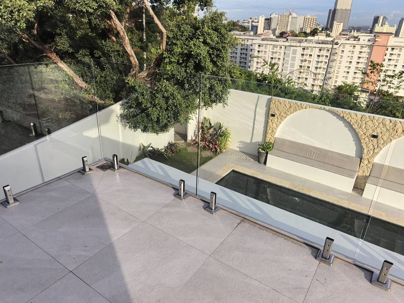 View from upper balcony